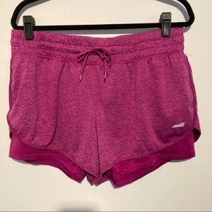 COPY - Avia shorts size xl 16-18 purple pockets running